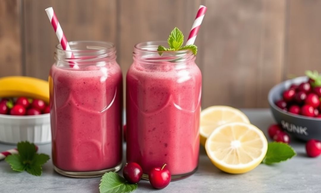 Delicious Smoothie Combinations with Cranberry Juice